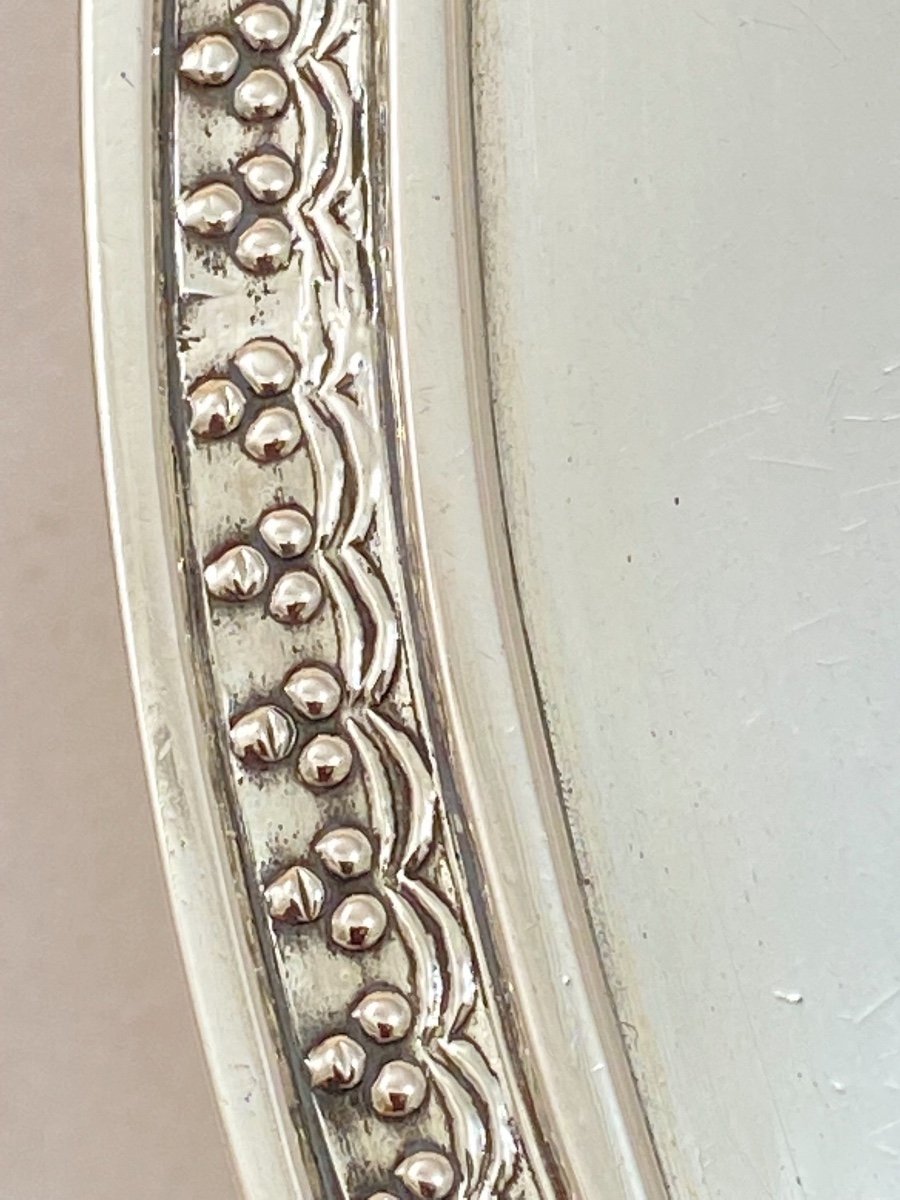 Plate, Royal Arms Of Saxony, Holland Around 1830, Silver-photo-5
