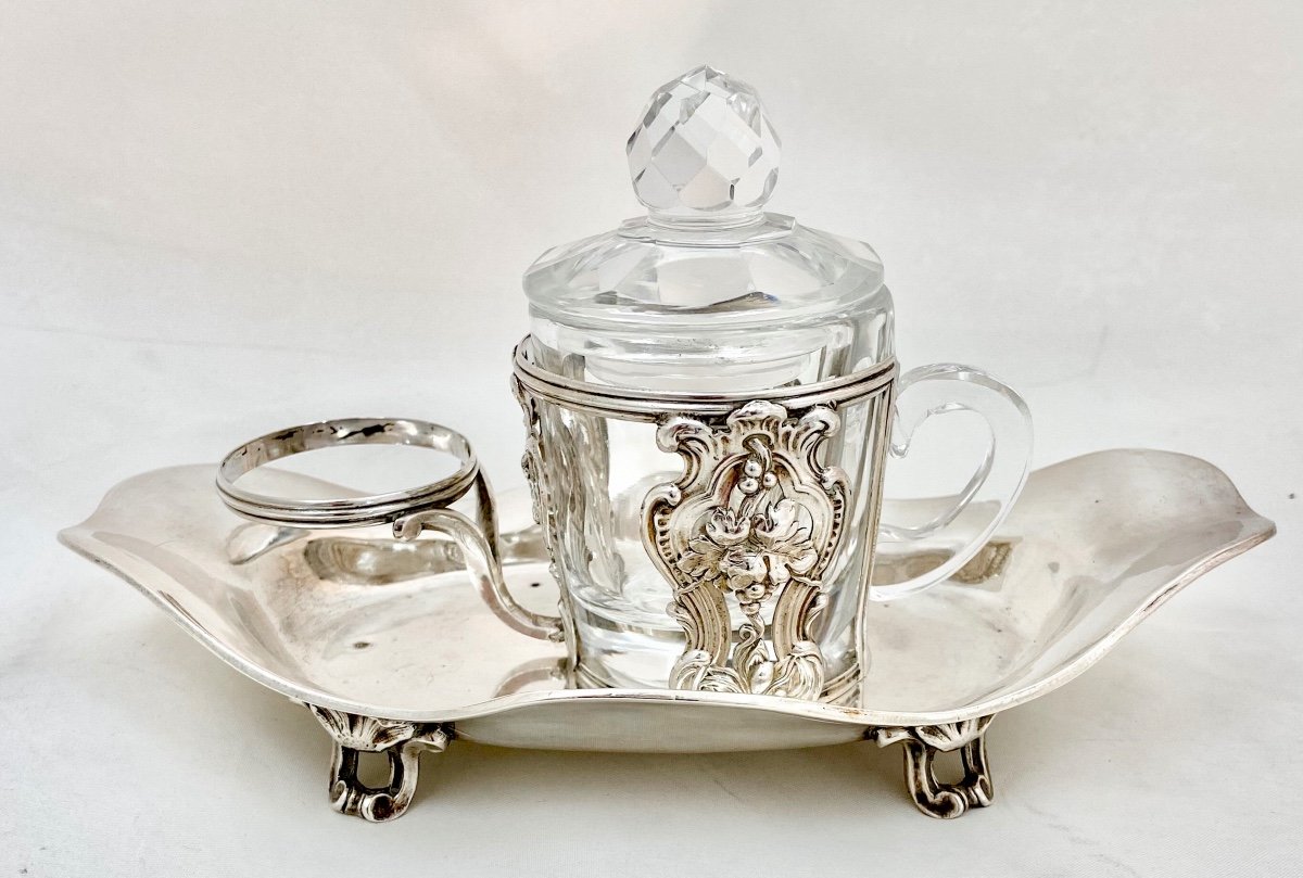 Mustard Pot, Paris 1770-71, Theodore Vancauwenbergh Dit “vancombert”, Sterling Silver-photo-1