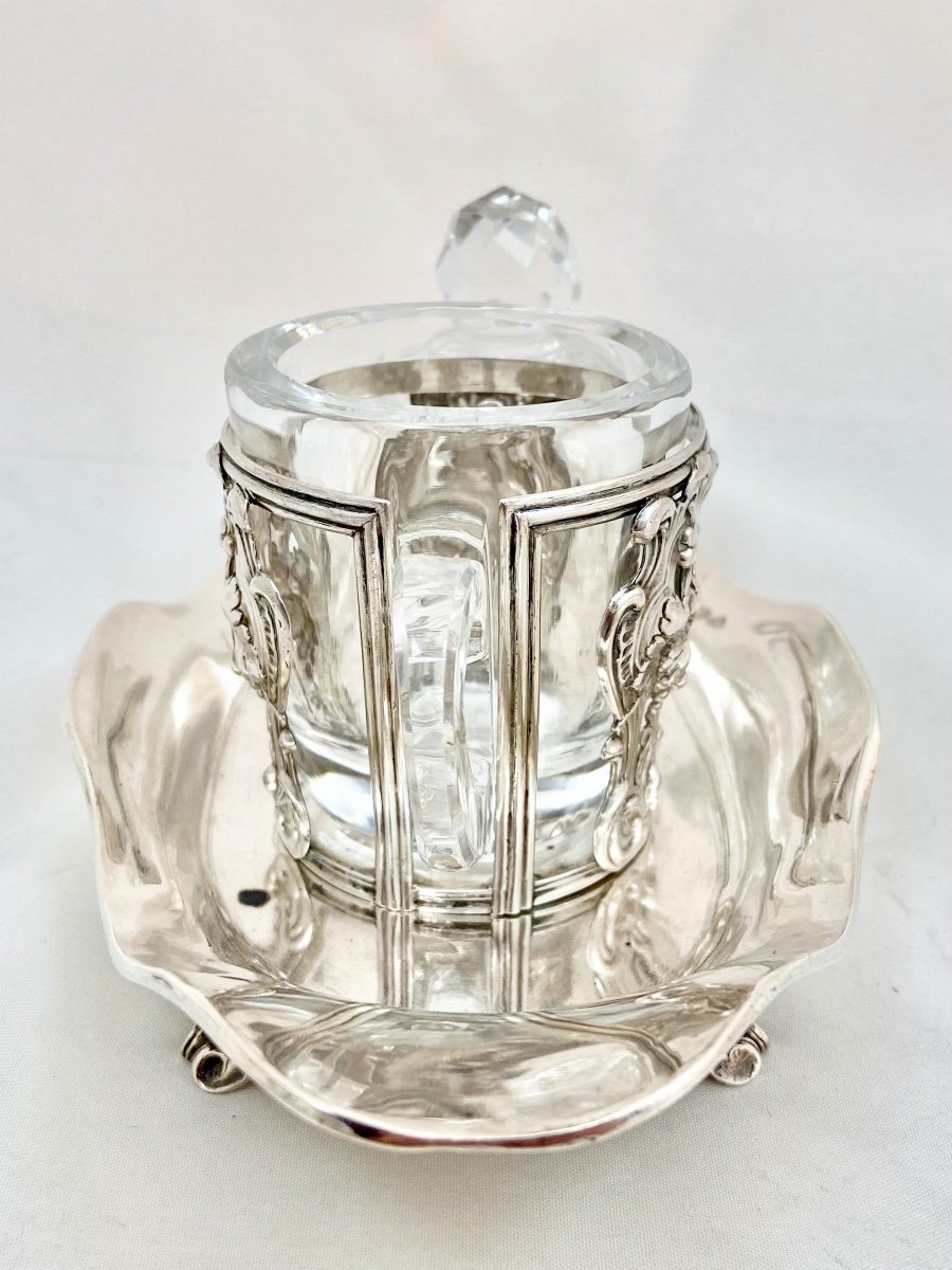 Mustard Pot, Paris 1770-71, Theodore Vancauwenbergh Dit “vancombert”, Sterling Silver-photo-3