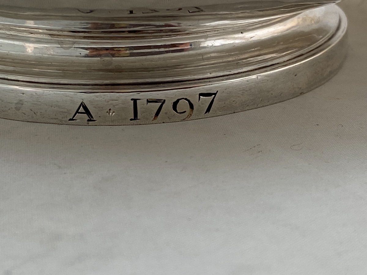 Légumier Louis XVI, Paris 1783, Dénis Franckson, Pot à Oille, Argent Massif -photo-7