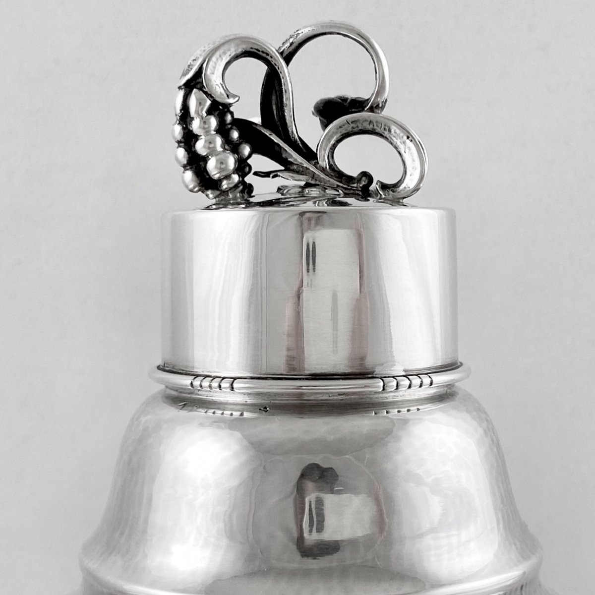 Shaker, Georg Jensen , Argent Massif , 462D , Copenhague Vers 1945, Harald Nielsen