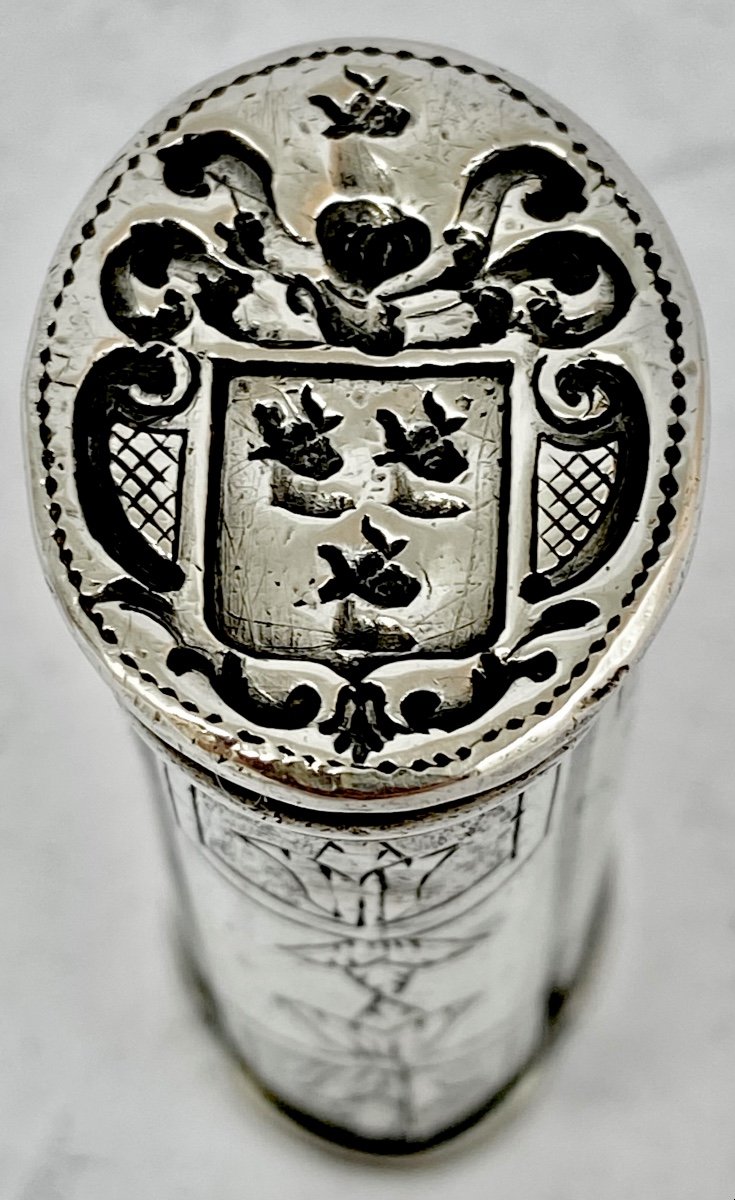 Wax Case, Lille, 1750-70, Sterling Silver, Adrien-joseph Le Mesre-photo-7