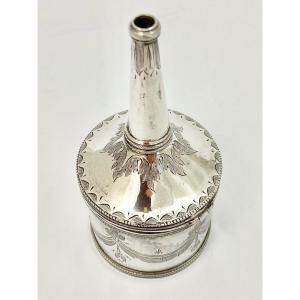 Sprinkler, Sterling Silver, XIXth Century, Tunisia, Louis XVI Style