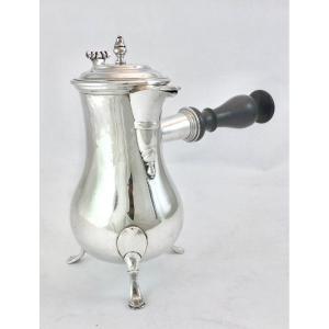 Montpellier 1760, Marc Bazille, Sterling Silver, Tripod Coffee Pot