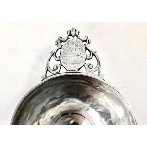 Bruges 1638, Wedding Cup, Brandy Bowl, Sterling Silver, Goldsmith François Caneel