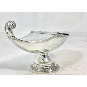 Namur, 1815-1816, Alexandre Joseph Bodart, Incense Ship , Sterling Silver