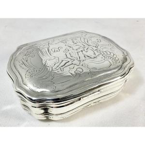 Ath 1747, Silver And Silver-gilt Snuff Box, Louis XV