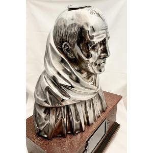 Paris 1812-1819, Reliquary Bust , Sterling Silver , Widow Paraud , Marguerite Hoguet