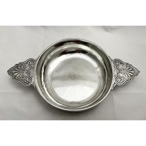 Grenoble 1724-1732, Salomon Ruinat, écuelle ou bouillon en argent massif , légumier 