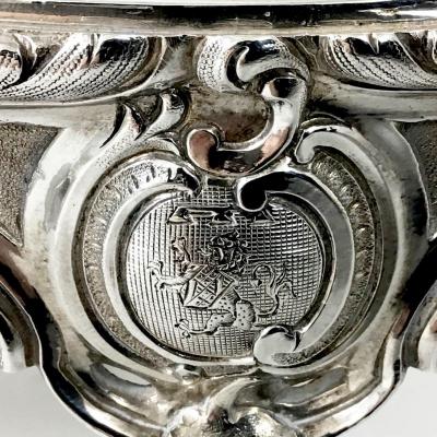 Silver Stove From The Service Of The Count Of Flanders, Philippe De Belgique, 950 \\%