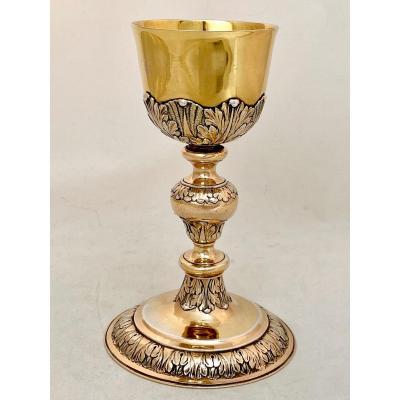 Chalice Louis XIV, Liège 1667, François Stevart, Vermeil