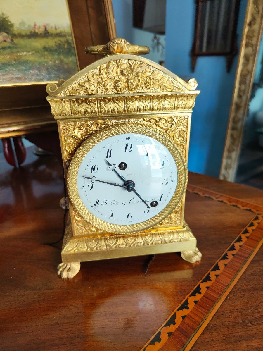 Important Pendule Robert & Courvoisier -photo-1