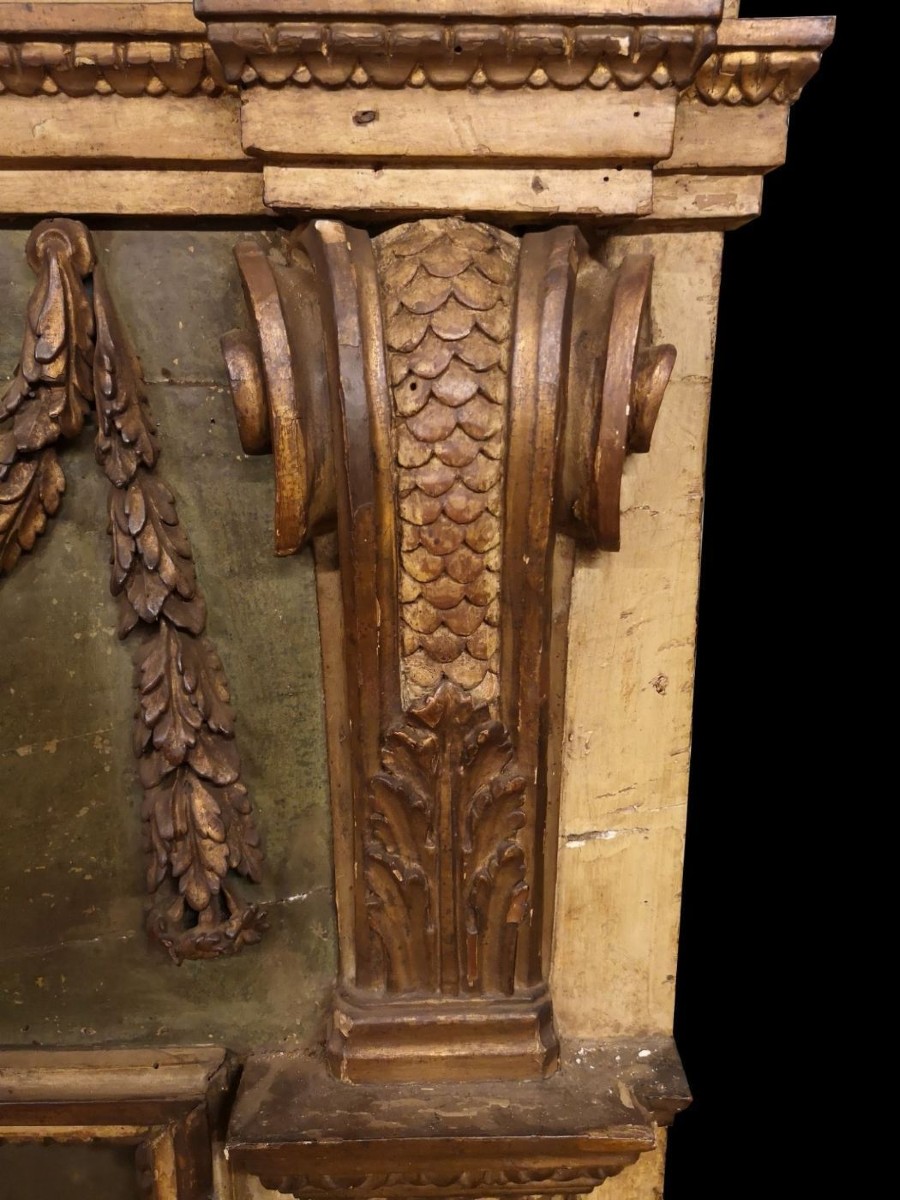 Fondosala Mirror In Lacquered Wood-photo-1