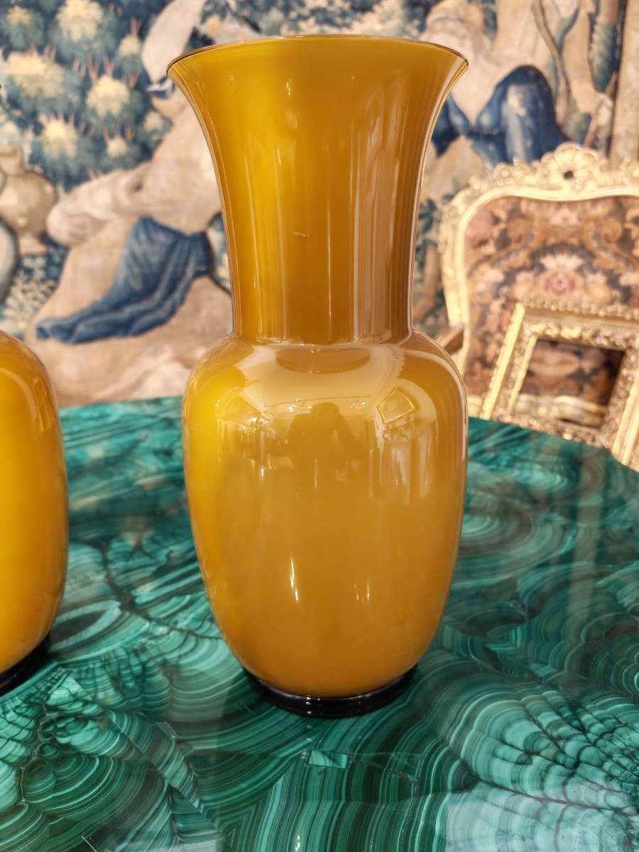 Pair Of Venini Vases-photo-4