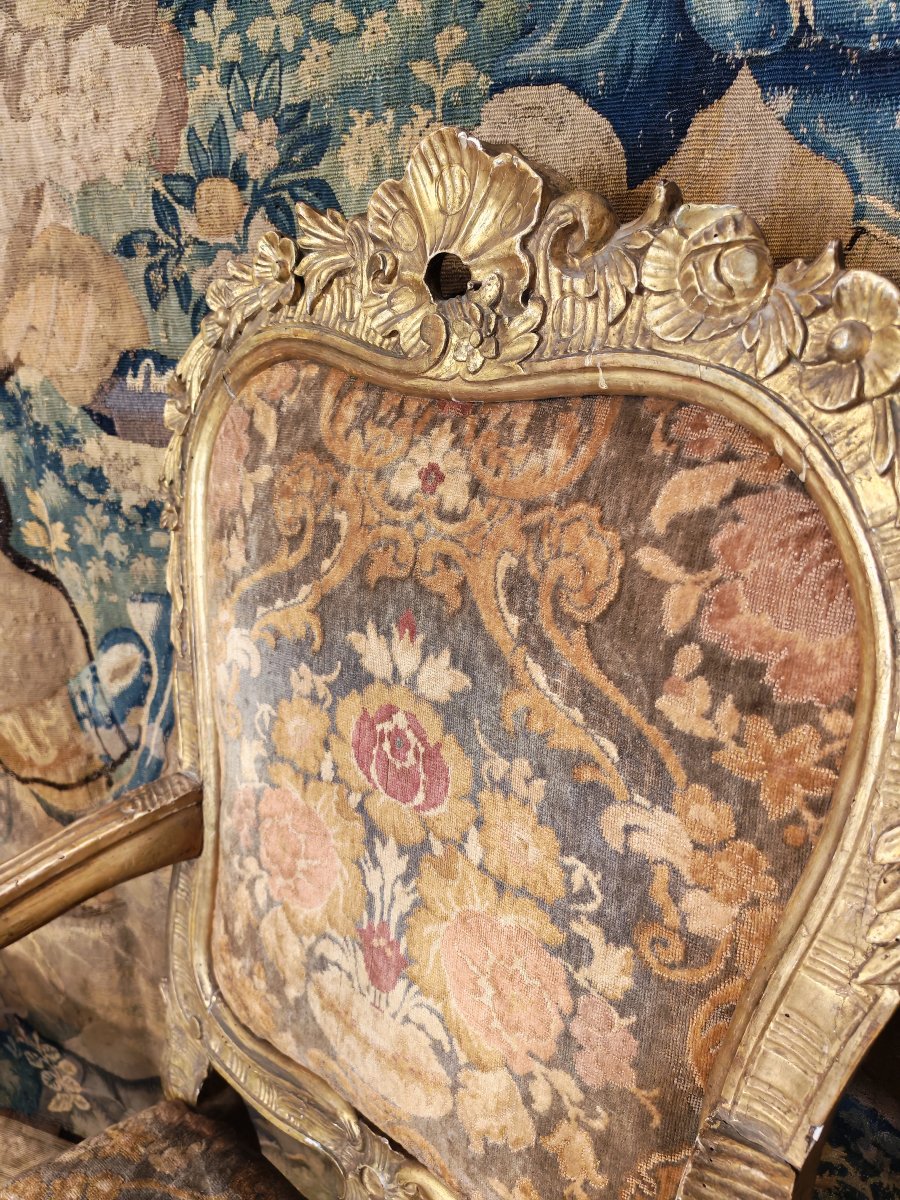 Belle Paire De Fauteuils, Rome, époque : 600-photo-3