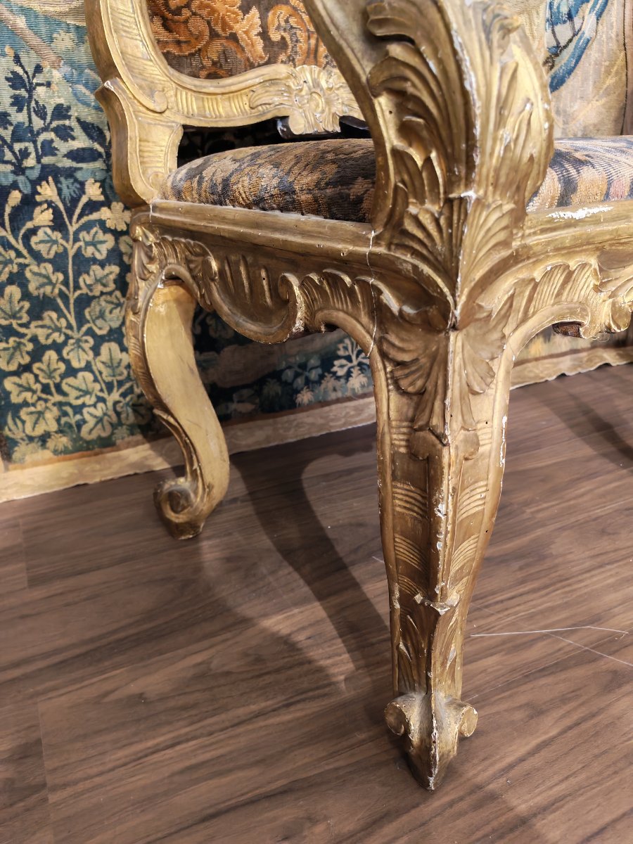 Belle Paire De Fauteuils, Rome, époque : 600-photo-4