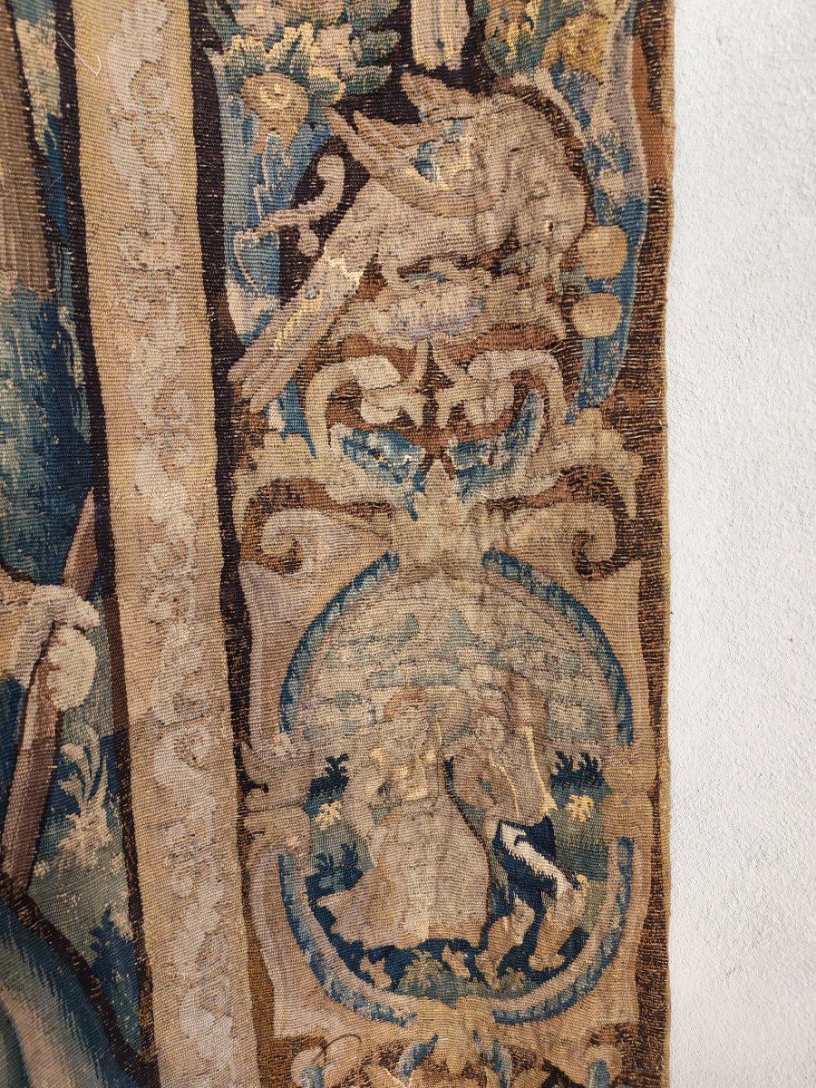 Tapisserie flamande représentant l'été, XVIIe siècle-photo-5