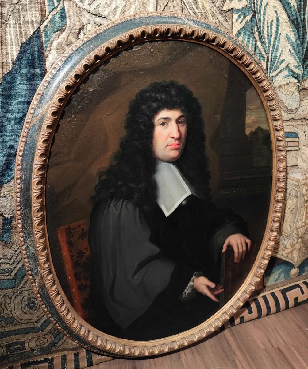 Portrait d'Un Noble Du 17ème Siècle-photo-2