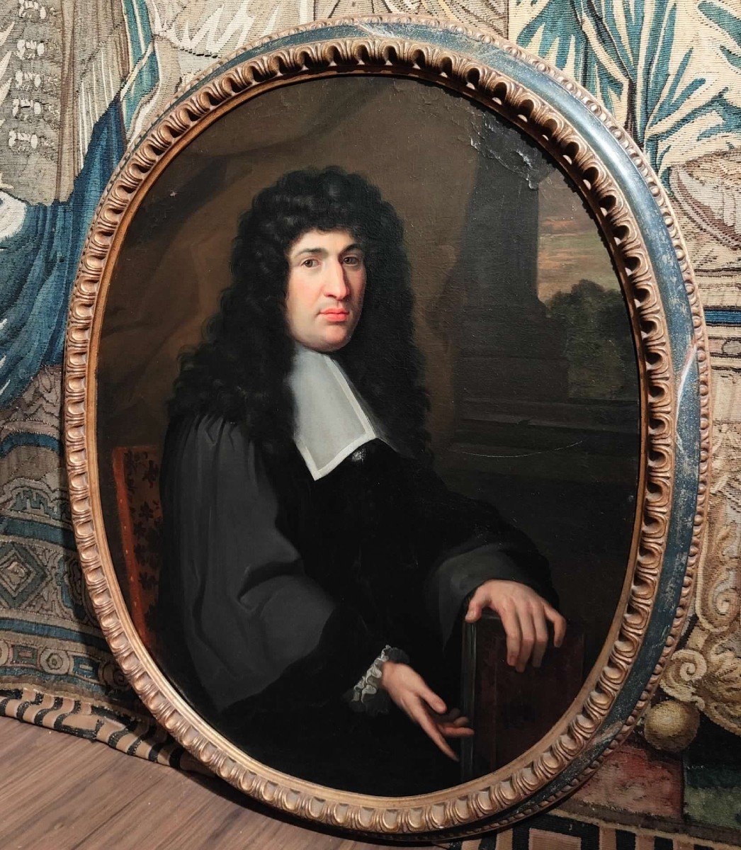 Portrait d'Un Noble Du 17ème Siècle-photo-4
