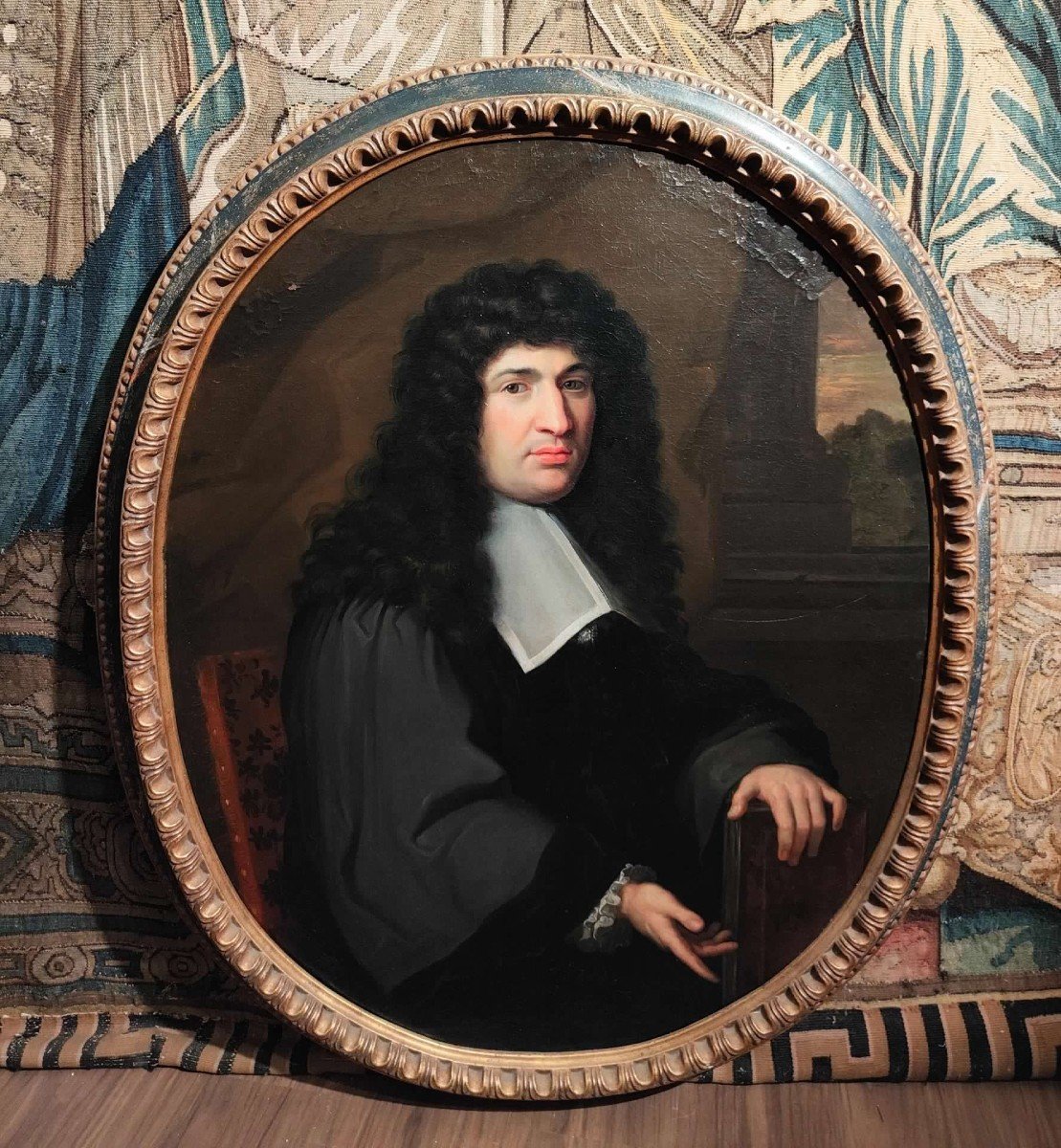 Portrait d'Un Noble Du 17ème Siècle
