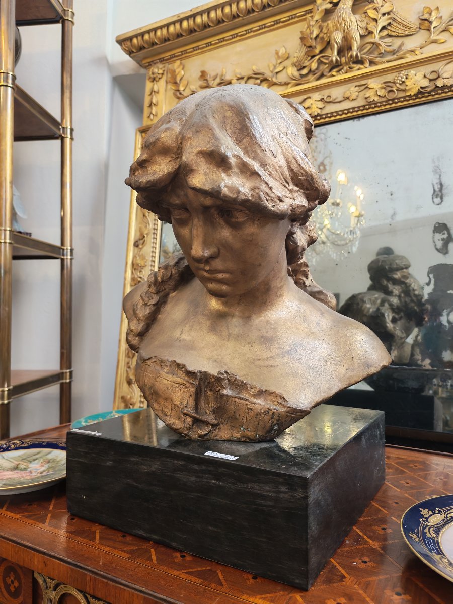 Sculpture en bronze de Davide Calandra