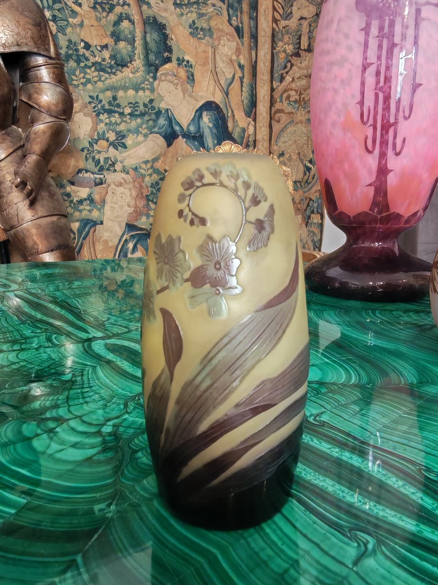 Vase en Verre d'Emile Gallé