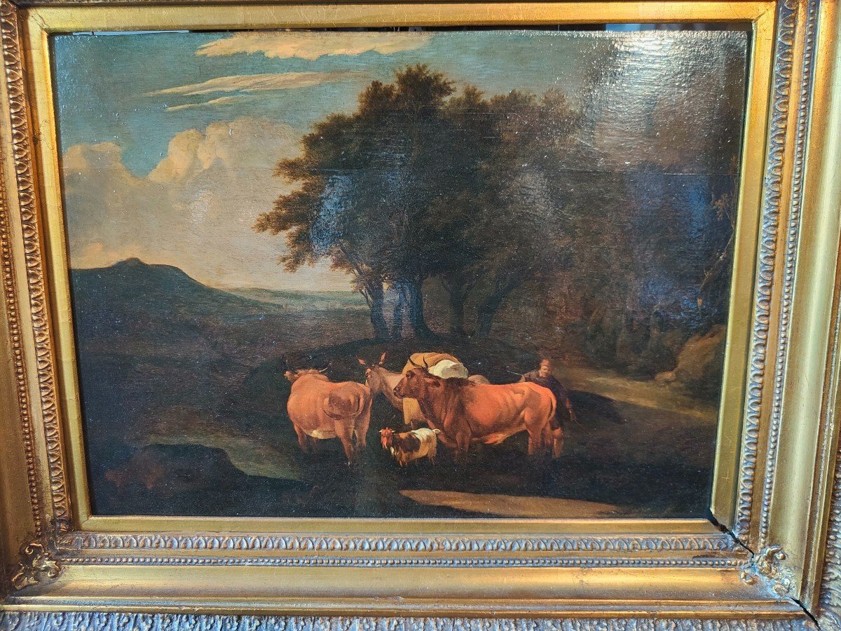 Peinture Flamande, XVIIIe Siècle -photo-1