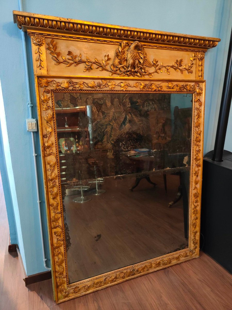 Grand Miroir du XVIII siecle-photo-2