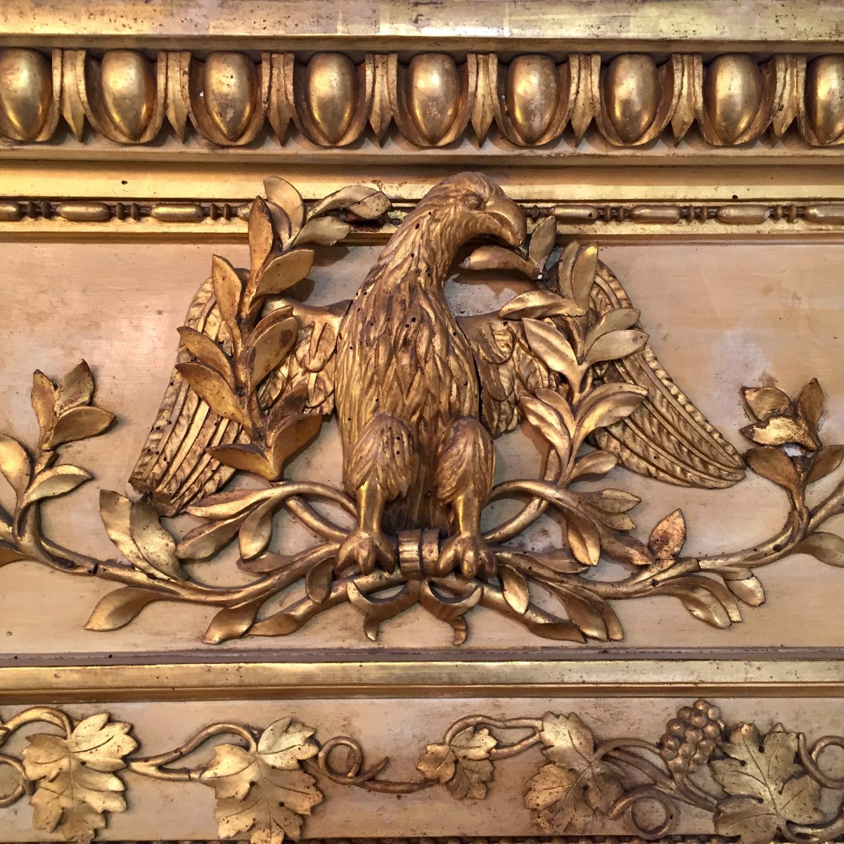 Grand Miroir du XVIII siecle-photo-3
