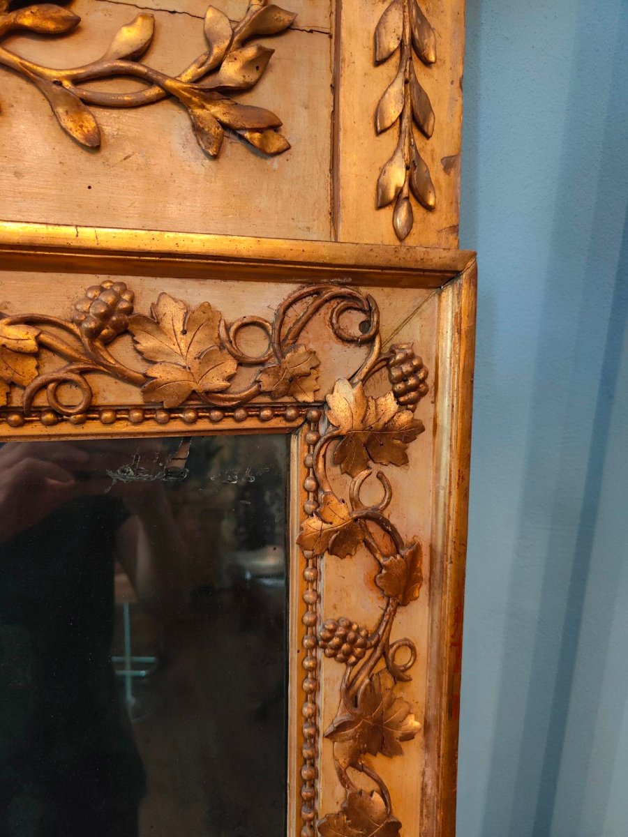 Grand Miroir du XVIII siecle-photo-2