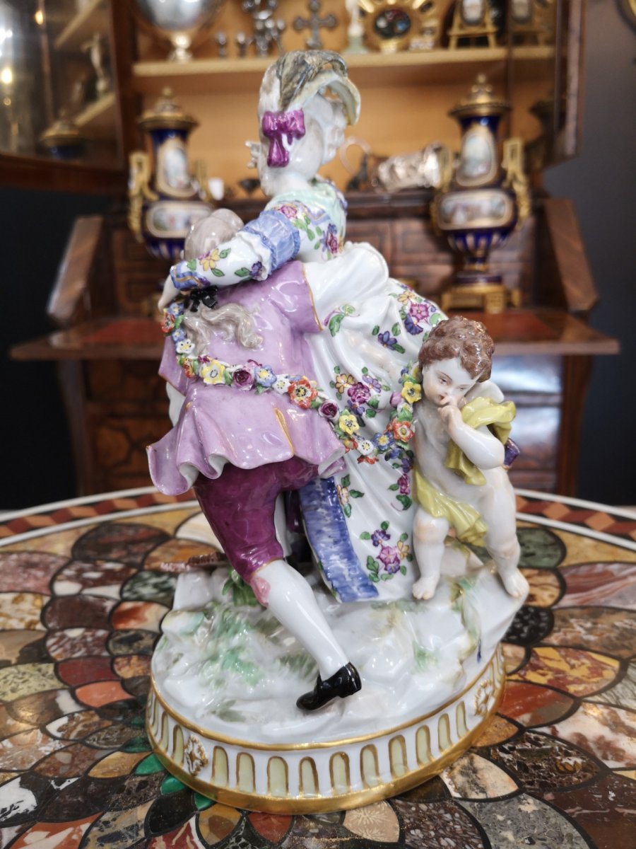 Meissen Porcelain Group-photo-2