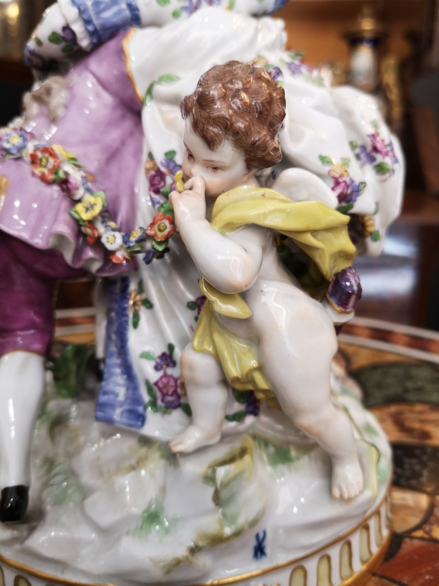 Meissen Porcelain Group-photo-4