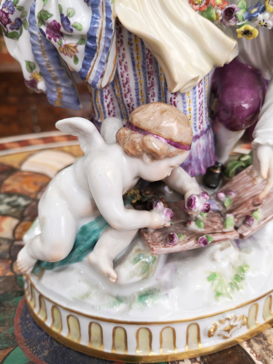 Meissen Porcelain Group-photo-5