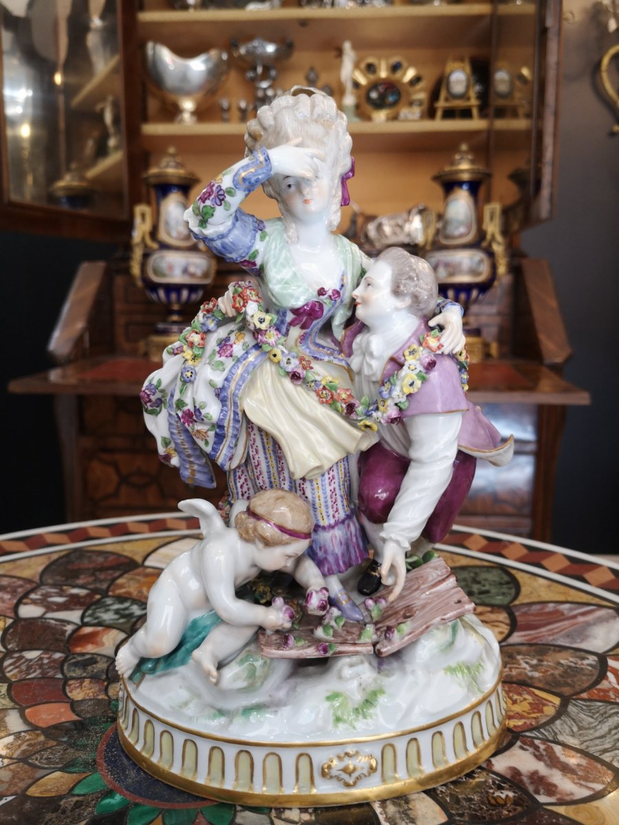 Meissen Porcelain Group