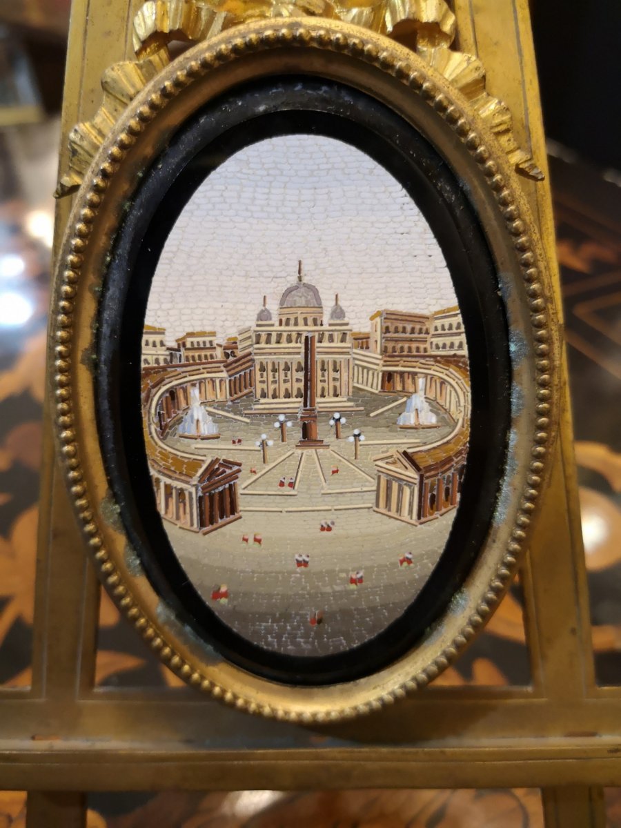 Micromosaic Representing Saint Peter's Square, Cesare Roccheggiani, Rome-photo-2
