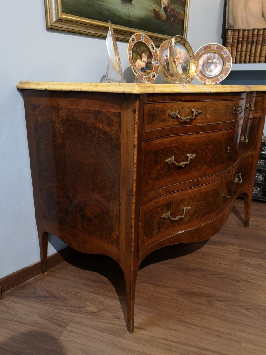 Commode, Naples, XVIIIe Siècle-photo-2