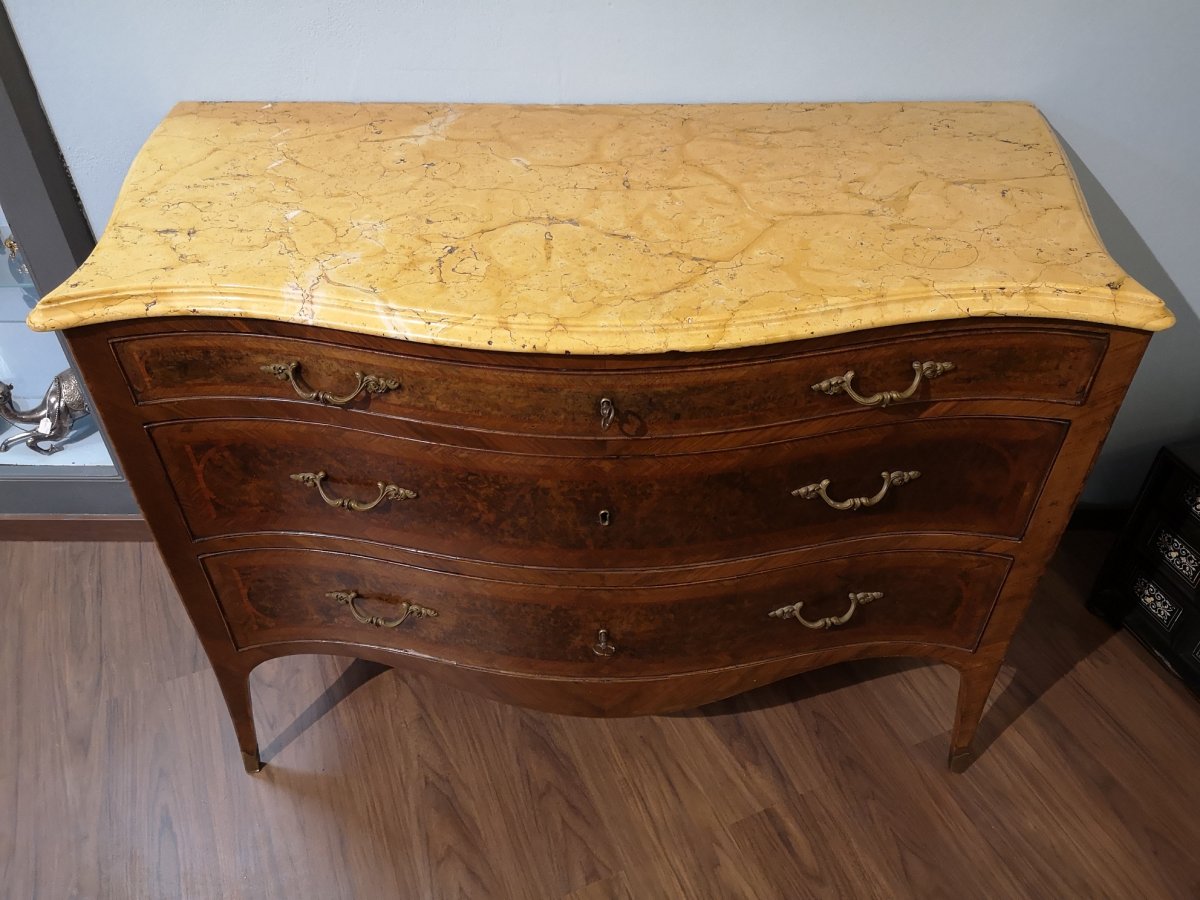 Commode, Naples, XVIIIe Siècle-photo-1