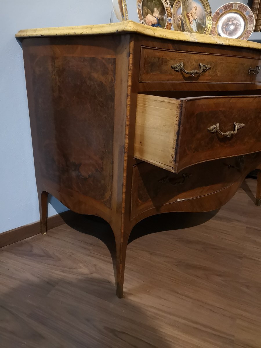 Commode, Naples, XVIIIe Siècle-photo-4