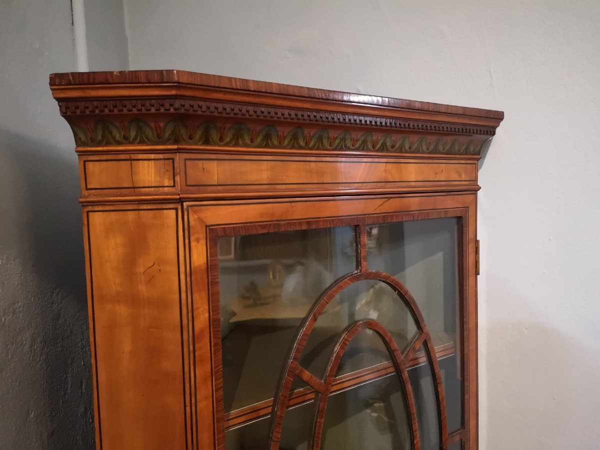 Vitrine d'Angle, Angleterre, XIXe Siècle-photo-3