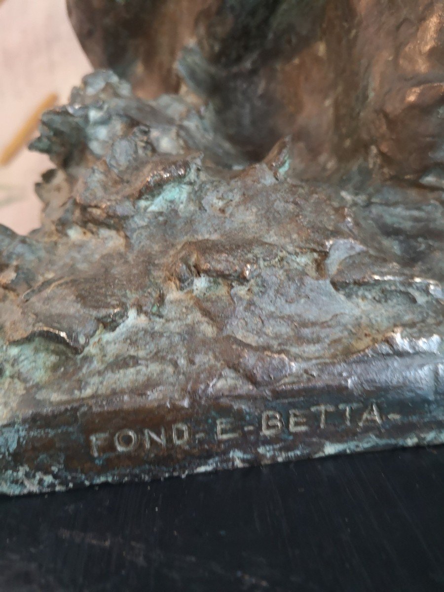 Bronze Sculpture By Giovanni Battista Alloati-photo-5