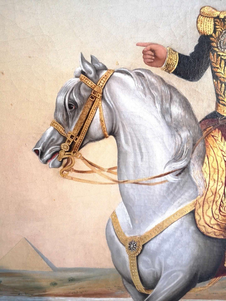 Peinture Orientaliste, Représentant Abbas Hilmi I d'Egypte-photo-1