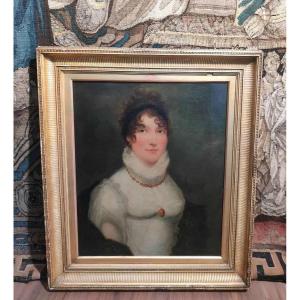 Portrait Of A Noblewoman, Period: Empire