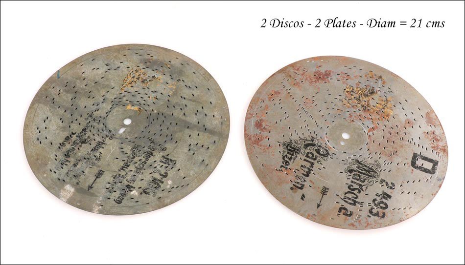 Antique Adler Mahogany Disc Music Box, Germany Ca. 1900-photo-3