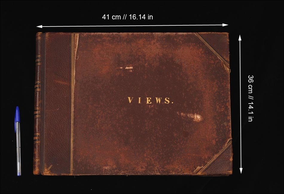 Antique Album With Egypt And Suez Canal Photos By Zangaki Brothers, C. 1890-photo-2