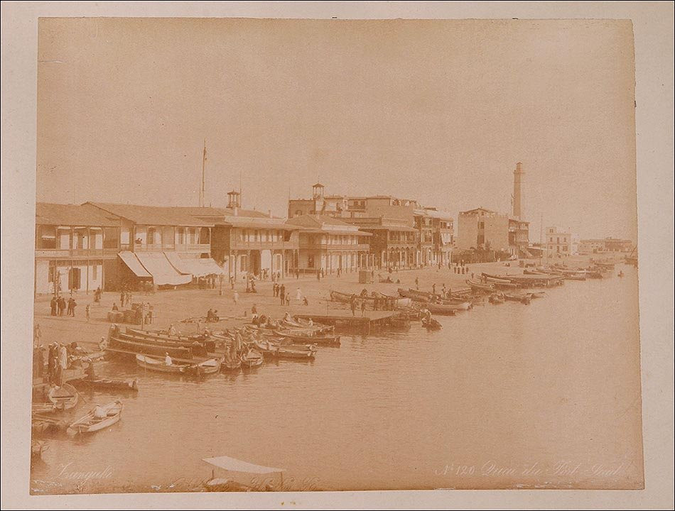 Antique Album With Egypt And Suez Canal Photos By Zangaki Brothers, C. 1890-photo-3