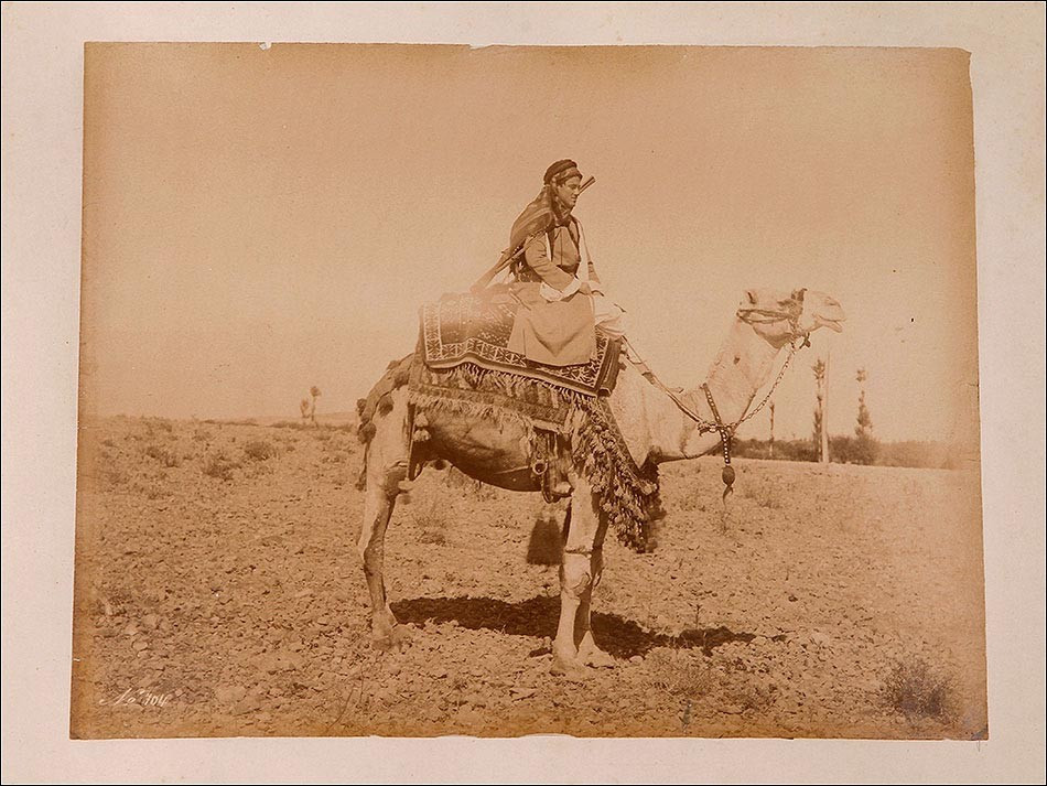 Antique Album With Egypt And Suez Canal Photos By Zangaki Brothers, C. 1890