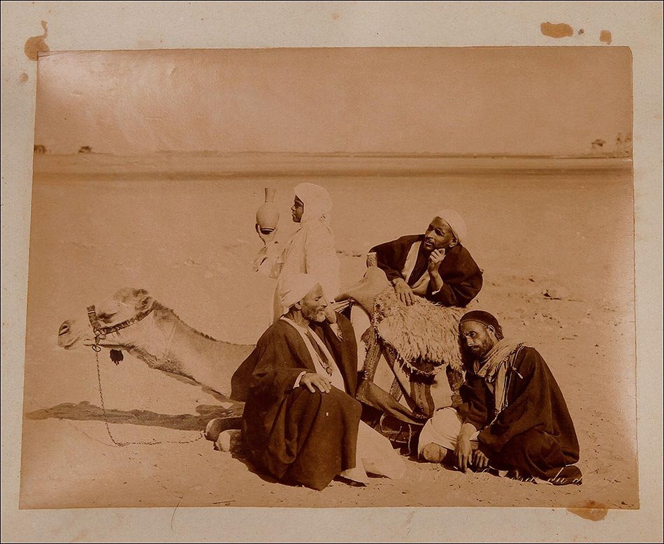 Antique Ricordo D’egitto Album With 18 Photographs By The Zangaki Brothers, Egypt 1899-photo-4