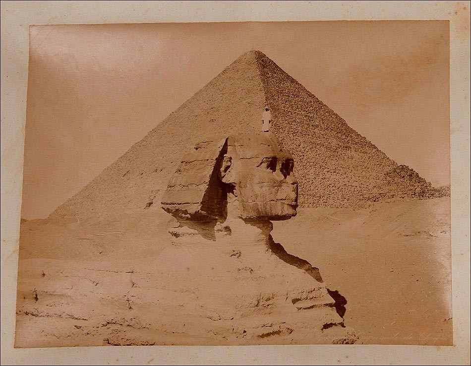 Antique Ricordo D’egitto Album With 18 Photographs By The Zangaki Brothers, Egypt 1899