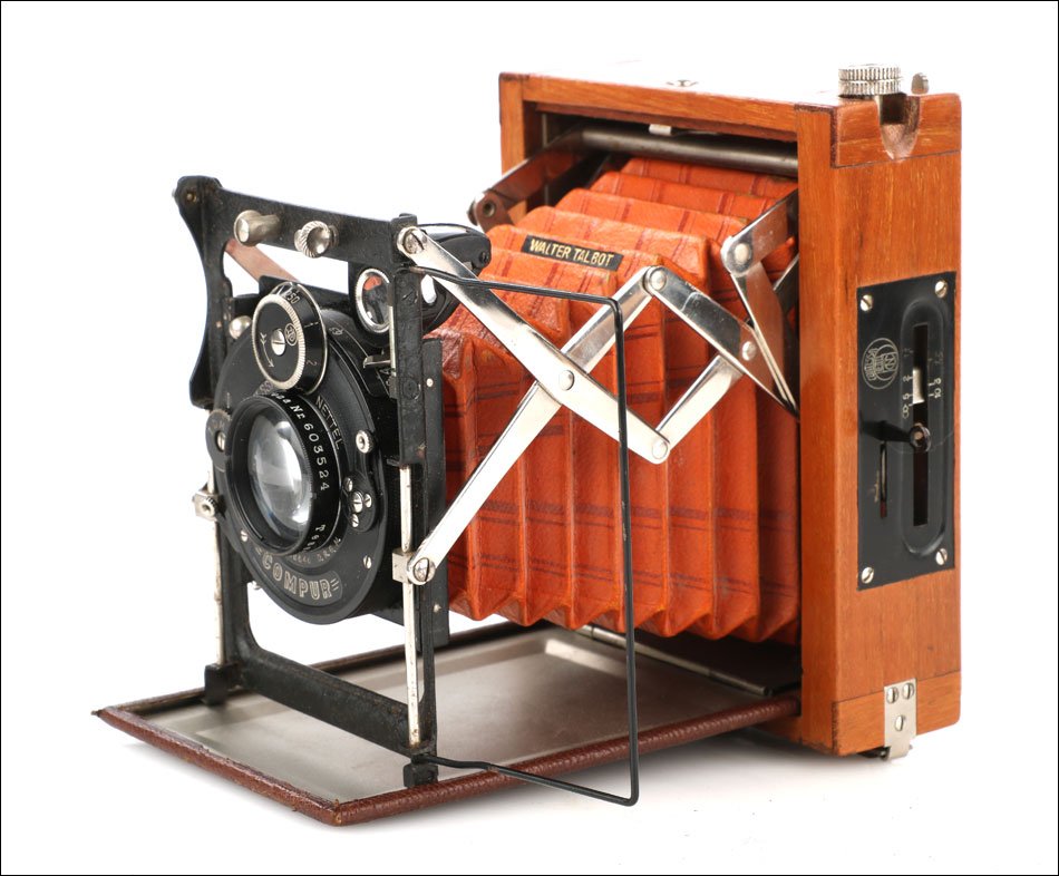 Antique Contessa Nettel Tropical Plate Camera. Germany, Circa 1920-photo-2