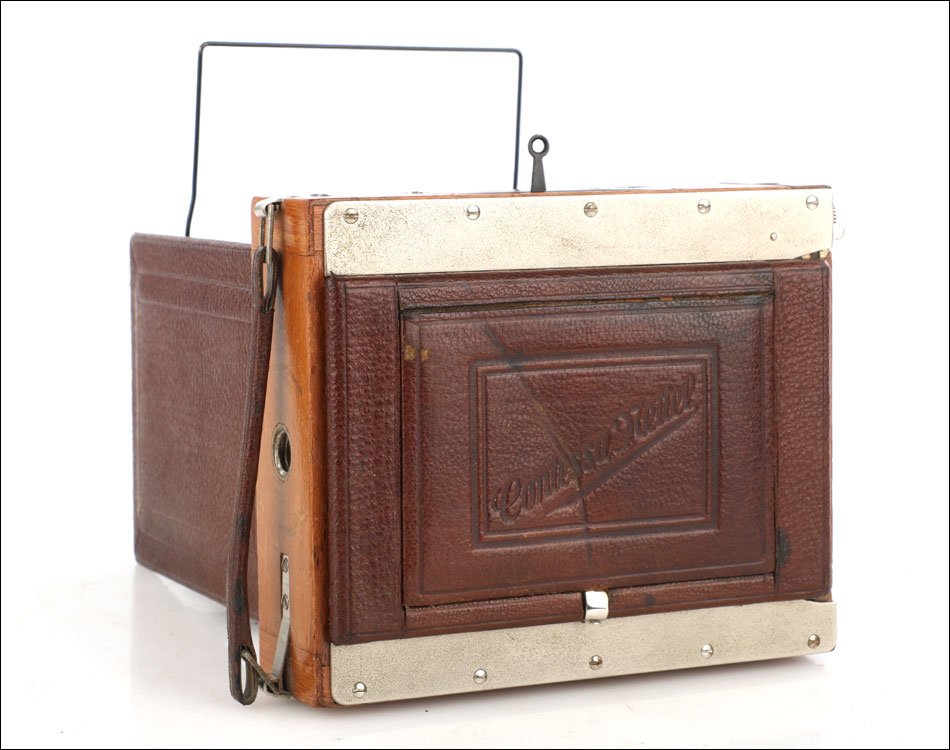 Antique Contessa Nettel Tropical Plate Camera. Germany, Circa 1920-photo-5